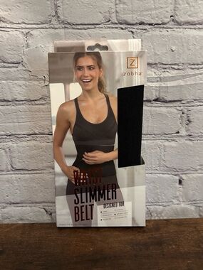 Zobha Black Waist Slimmer Belt Shapewear